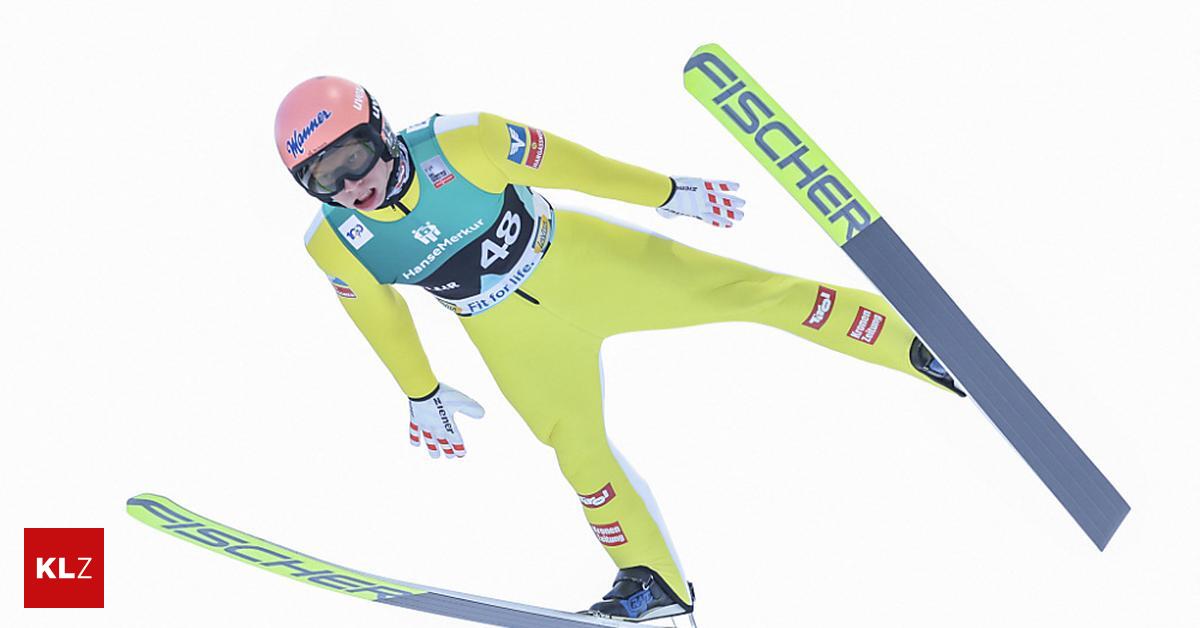 Skispringen Jan Hörl hüpft in Trondheim auf Platz drei, Stefan Kraft